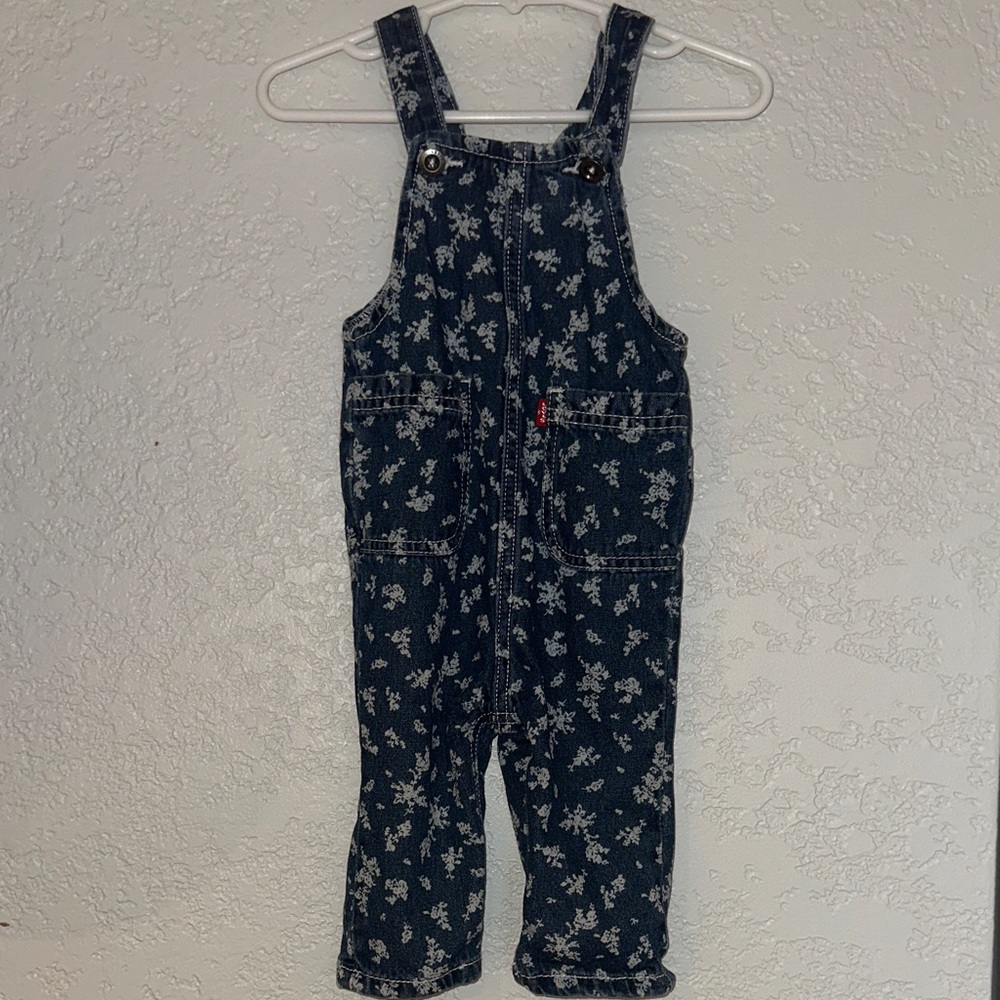 Levi's Blue Floral Kids One Piece